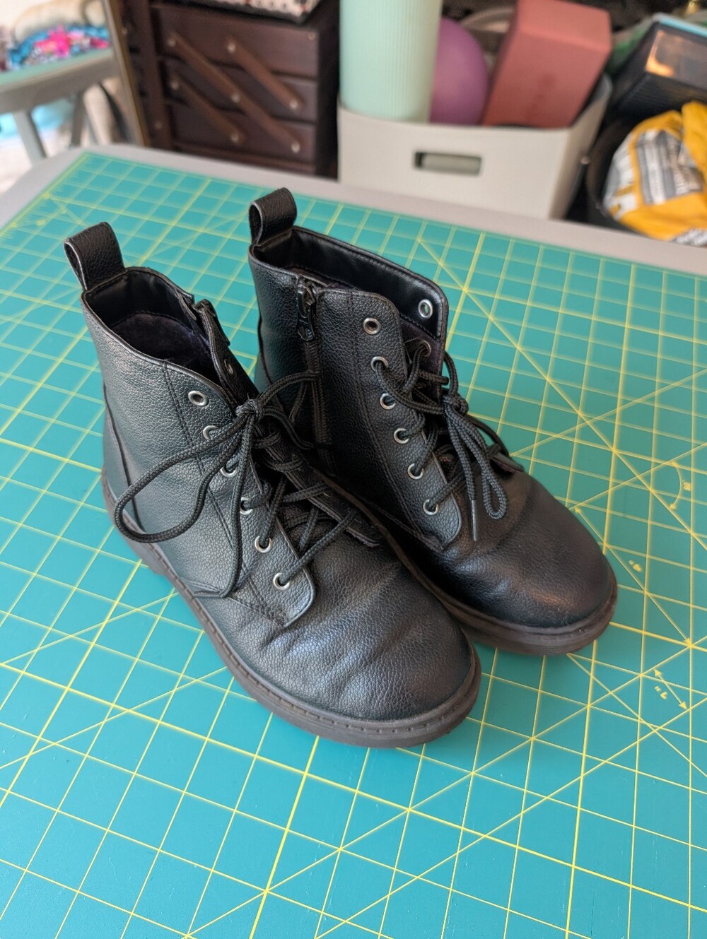 Girls Black Boots